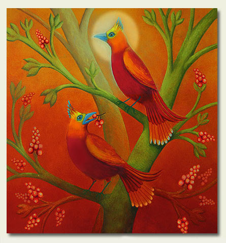 Two Birds on a Tree